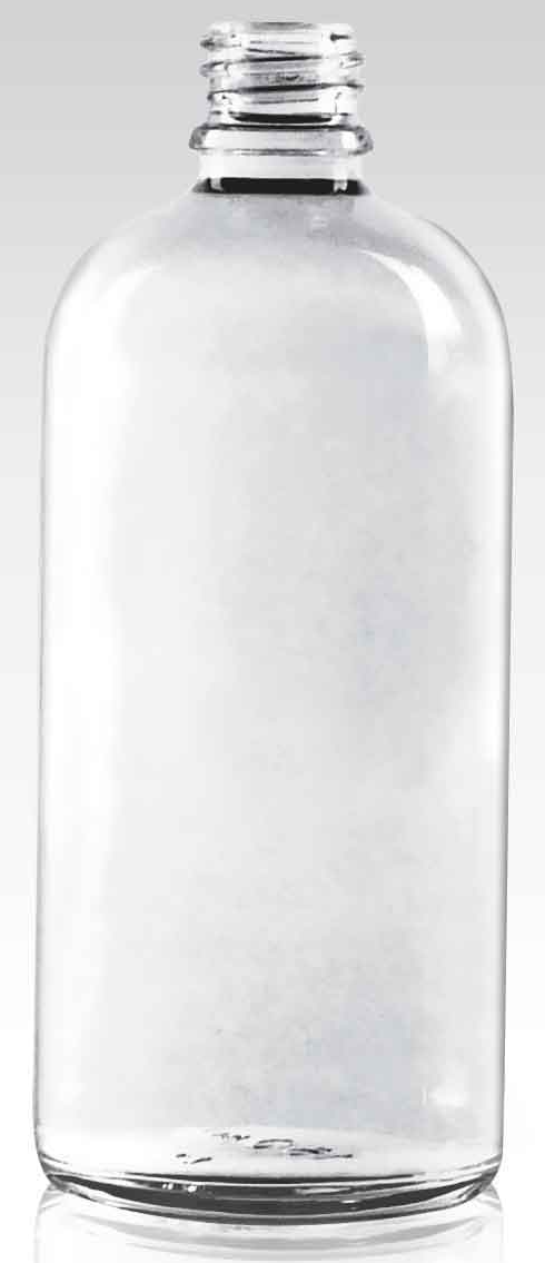 150 mL Clear DIN18 Dropper Bottle original catalog image; publication rights unconfirmed.