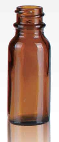 Low-resolution catalog reference for 1/2 oz Amber Boston Round Bottle; website image rights unconfirmed.